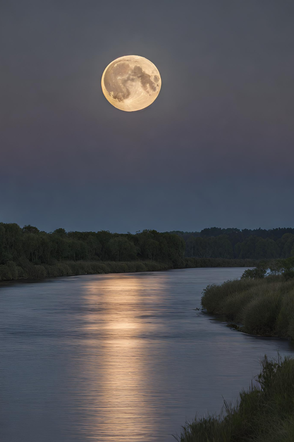 Moon Rise Over The Mississippi - Laundry Detergent