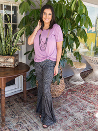 The Wild Ones Leopard Flare Plants-Bottoms-Wild Child & Rebel Soul Boutique