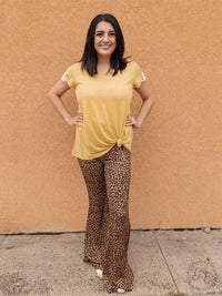 The Wild Ones Leopard Flare Plants-Bottoms-Wild Child & Rebel Soul Boutique