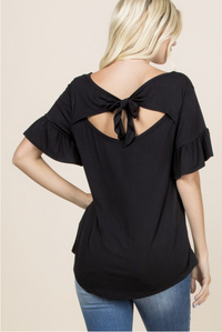 Bows & Ruffles Modal Top #2-Endless Summer-Wild Child & Rebel Soul Boutique