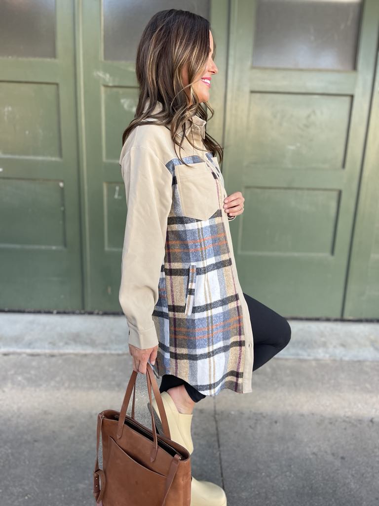 Durham Plaid Jacket in Two Colors