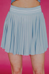 The Jensen Tennis Skirt in Blue