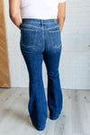 Mavis High Rise Side Seam Detail Flare Jeans