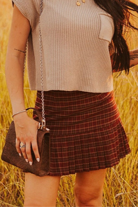SALE The Charla Mini Skirt