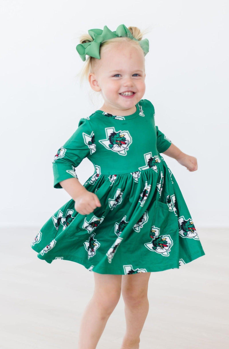 Southlake Carroll Dragons Pocket Twirl Dress