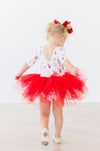 Clara's Christmas 3/4 Tutu Leotard