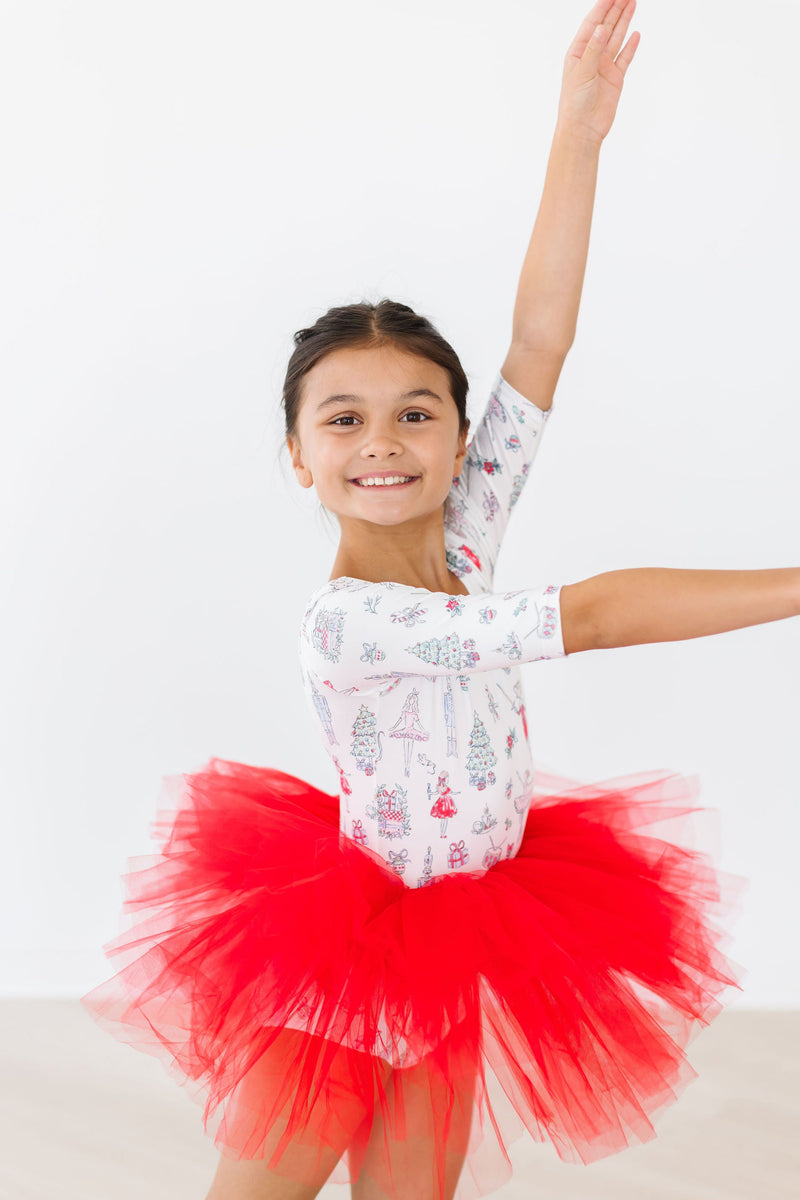 Clara's Christmas 3/4 Tutu Leotard