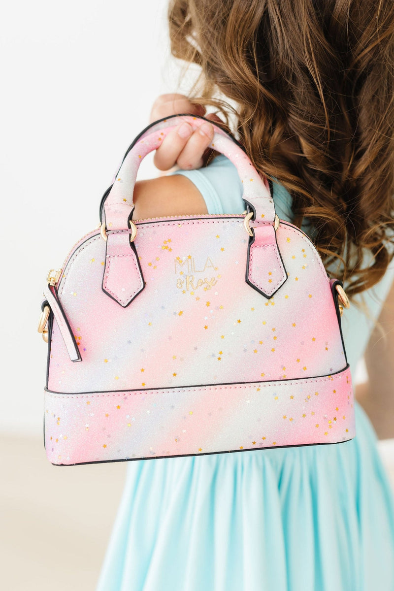 Princess Glitter Girl's Crossbody Purse