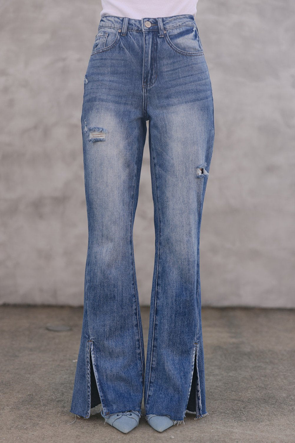 SALE The Everlie Split Flare Jean