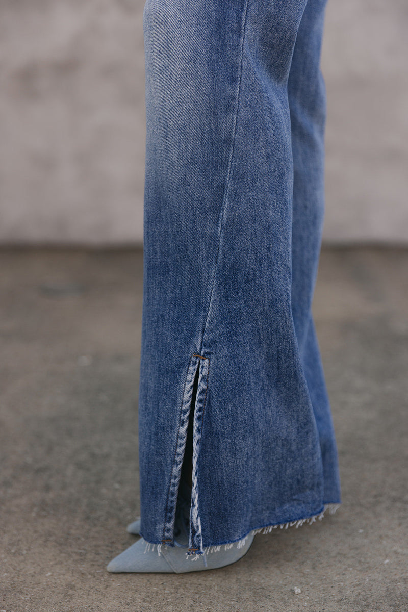 SALE The Everlie Split Flare Jean
