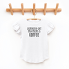 Somoeone Get My Mom A Coffee Toddler And Infant Flutter Sleeve Graphic Tee