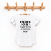 Feelin Cute Toddler And Infant Flutter Sleeve Graphic Tee