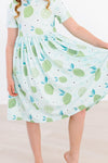 Key Lime Cutie S/S Pocket Twirl Dress