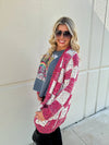 Checkered Miley Dot Cardigan in Four Colors