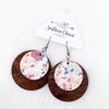 The New Ella Collection (wood & cork) -Earrings