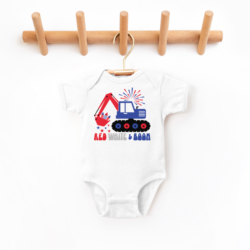 Red White & Boom Infant Bodysuit