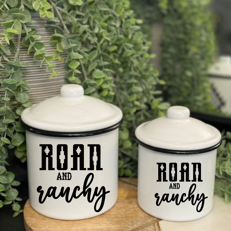 Roan & Ranchy Canisters