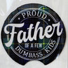 Proud Father Car Coasters