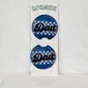 Checkered Dad Car Coasters