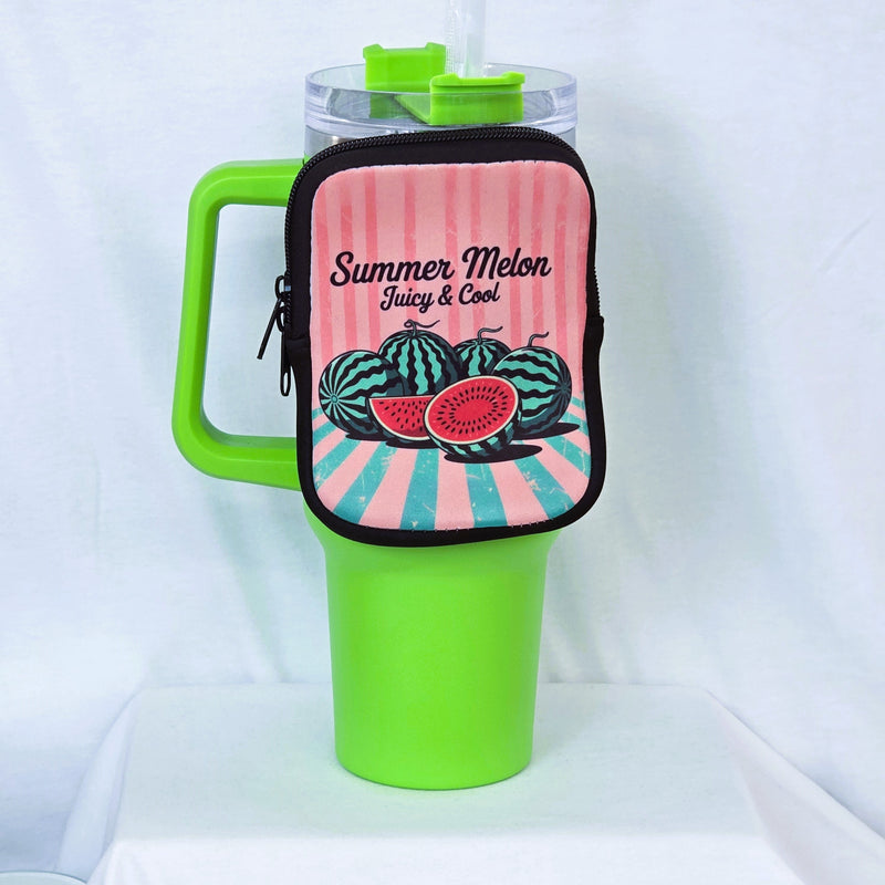 Melon Moods Zippered Pouch/Bag For 40oz Tumbler