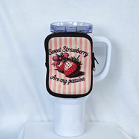 Berry Obsessed Zippered Pouch/Bag For 40oz Tumbler