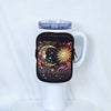Celestial Bloom Zippered Pouch/Bag For 40oz Tumbler