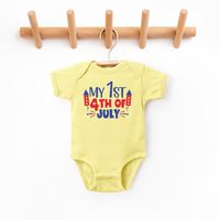 My First 4th of July Infant Bodysuit