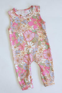 What's Up Buttercup Tank One-Piece Jogger