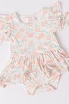 Pretty Pumpkins Twirl Flutter Bodysuit