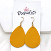 1.5" Fall Fling Mini Collection -Fall Leather Earrings