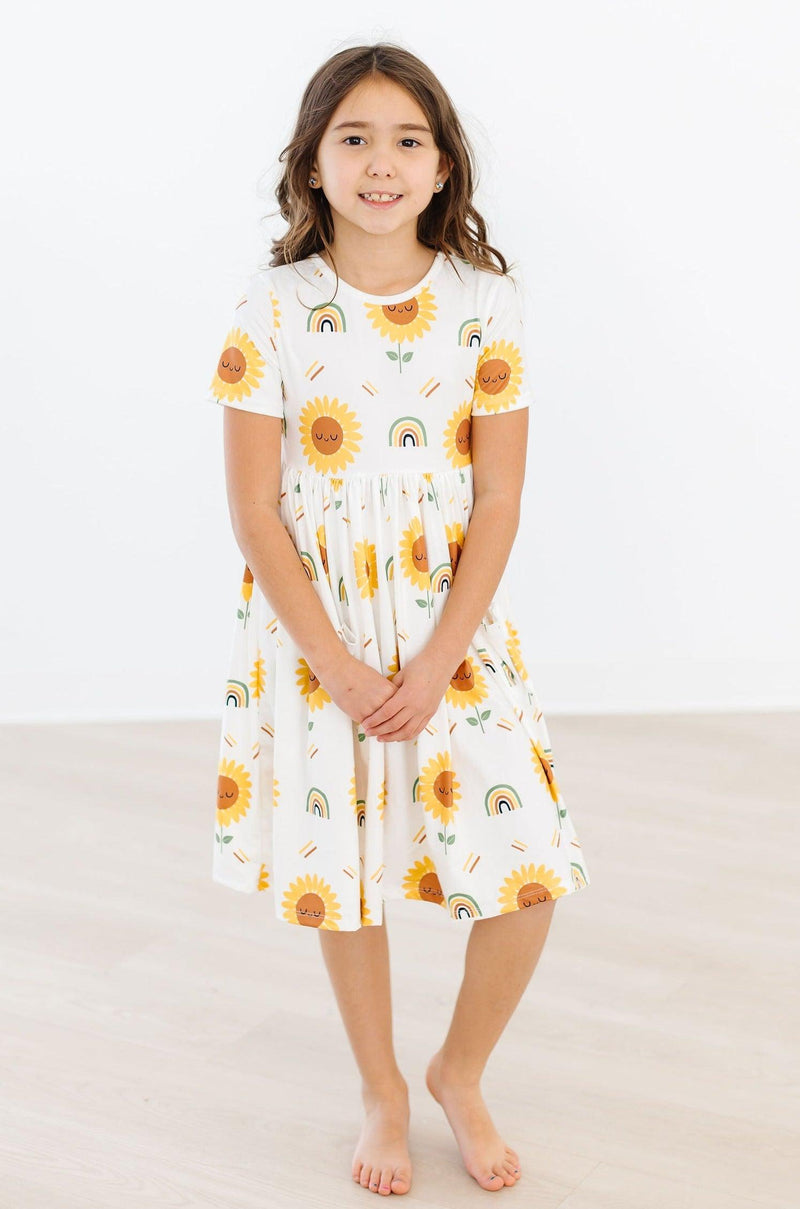 Sunflower S/S Pocket Twirl Dress