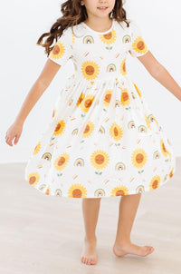 Sunflower S/S Pocket Twirl Dress