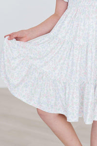 Cloud 9 Smocked Ruffle Dress