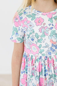 Hydrangea S/S Pocket Twirl Dress