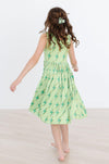 Neon Lightning Tank Twirl Dress