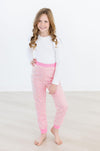 Bubblegum Pink Sequin Joggers