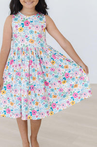 Sunshine Blooms Tank Twirl Dress