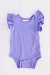 Periwinkle S/S Flutter Bodysuit