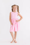 Bubblegum Pink Tank Pocket Twirl Dress