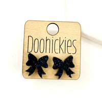 15mm School Spirit Bow Studs - Custom Spirit Earrings