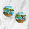 Reel Cool Dad Car Coasters
