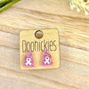 Pink Out Ribbon Megaphone Earring Collection - Breast Cancer Awareness Earrings