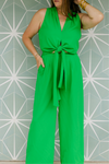 The Jemma Jumpsuit in Green
