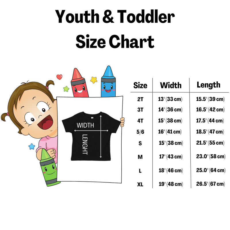 Play Date Material Youth & Toddler Graphic Tee