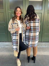 Durham Plaid Jacket in Two Colors