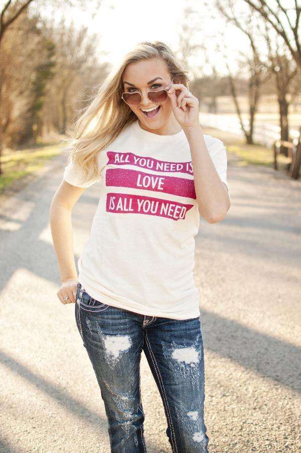 All You Need is Love | Women’s T-Shirt | Ruby’s Rubbish®