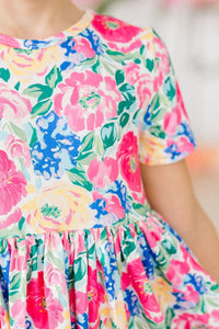 Wildflower Wishes S/S Pocket Twirl Dress