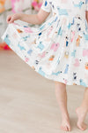 Puppy Pals S/S Pocket Twirl Dress