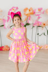 Pink Lemonade Tank Twirl Dress