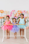 Neon Pink Tank Tutu Leotard